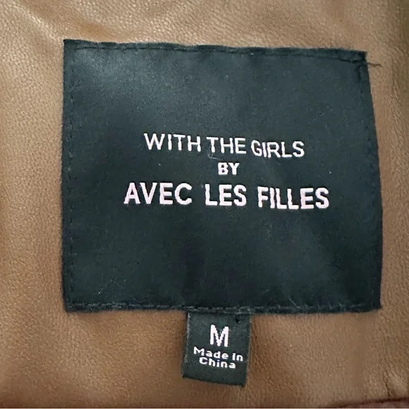 Avec Les Filles Fax Leather Puffer Jacket - Picture 7 of 10